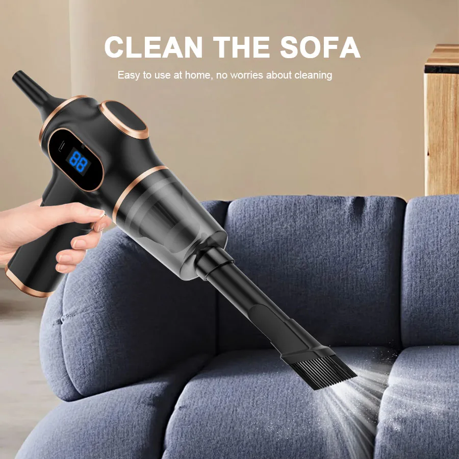 NEW ABS Wireless Car Vacuum Cleaner Home Appliance Sofa Office High-Power Household Cleaning Machine Mini Vacuum Carpet Cleaner NEW ABS Wireless Car Vacuum Cleaner Home Appliance Sofa Office High-Power Household Cleaning Machine Mini Vacuum Carpet Cleaner