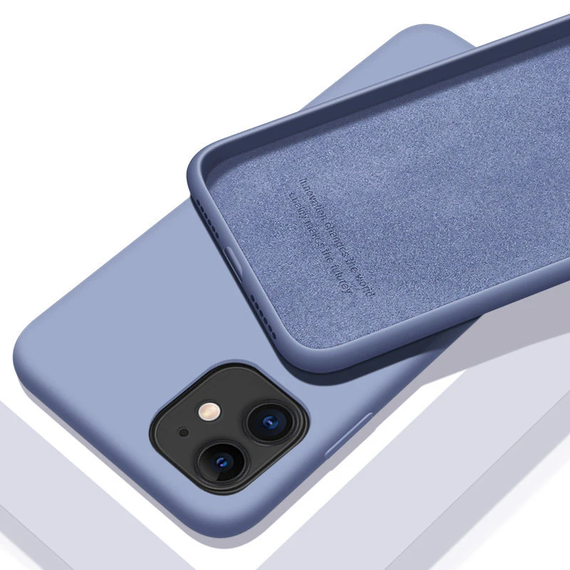 Solid Color Soft Silicone Case for iPhone Solid Color Soft Silicone Case for iPhone