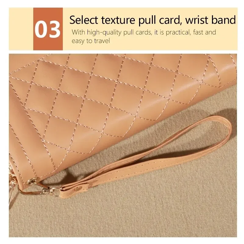 Long Women's Wallet Female Purses Tassel Coin Purse Card Holder Wallets Double Zipper Pu Leather Clutch Luxury Money Phone Bag Long Women's Wallet Female Purses Tassel Coin Purse Card Holder Wallets Double Zipper Pu Leather Clutch Luxury Money Phone Bag
