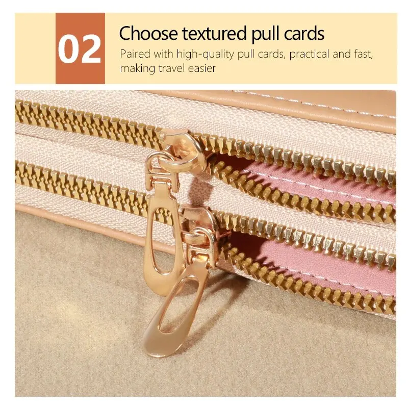 Long Women's Wallet Female Purses Tassel Coin Purse Card Holder Wallets Double Zipper Pu Leather Clutch Luxury Money Phone Bag Long Women's Wallet Female Purses Tassel Coin Purse Card Holder Wallets Double Zipper Pu Leather Clutch Luxury Money Phone Bag