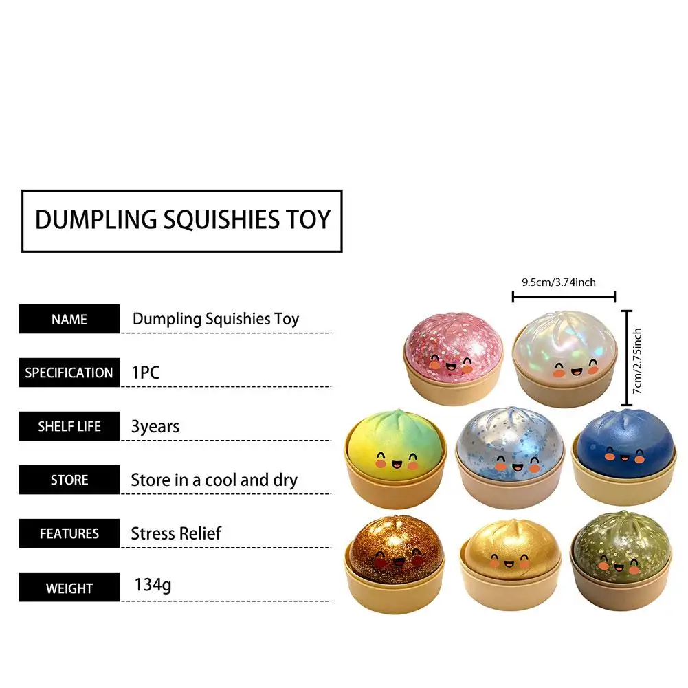 Realistic Giant Dumpling Squeeze Toy Realistic Giant Dumpling Squeeze Toy