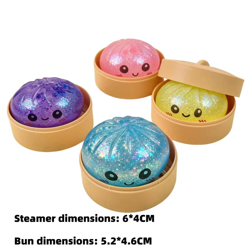 Steamed BunSquishy Squeeze Toy