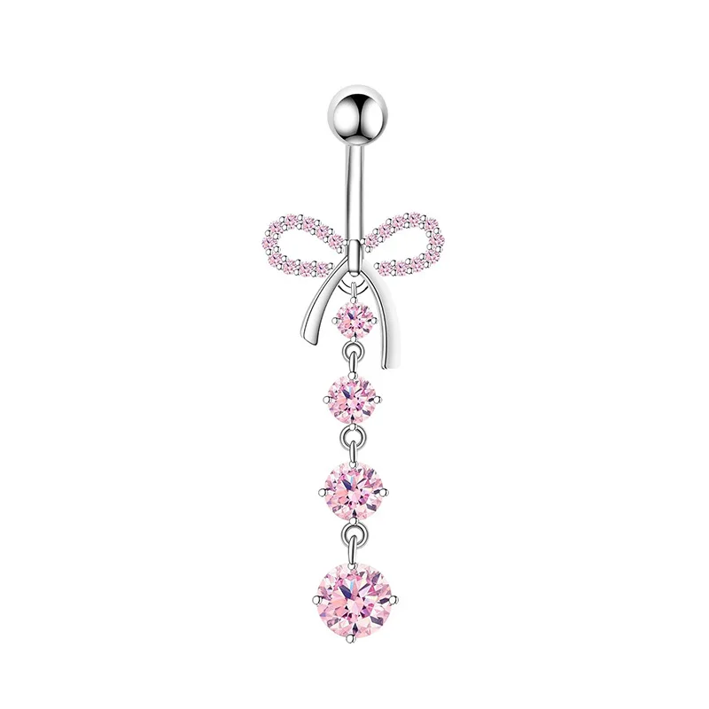 1PCS Belly Button Rings Jewelry Stainless Steel Heart Navel Piercing 1PCS Belly Button Rings Jewelry Stainless Steel Heart Navel Piercing