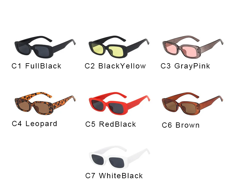 Small Rectangle Sunglasses for Women Small Rectangle Sunglasses for Women