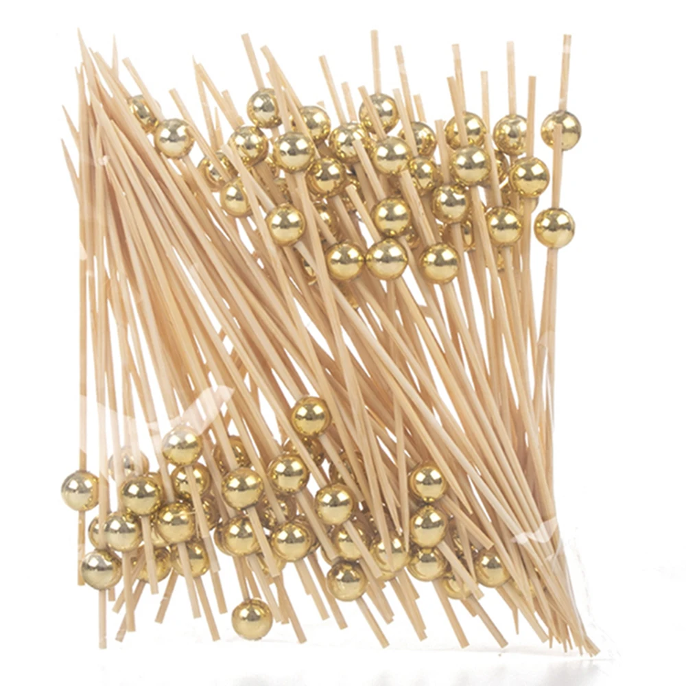 50/100Pcs Bamboo Skewers Hawaii Party Disposable Buffet Food Picks Cupcake Fruit Fork Party Dessert Salad Stick Toothpick Skewer 50/100Pcs Bamboo Skewers Hawaii Party Disposable Buffet Food Picks Cupcake Fruit Fork Party Dessert Salad Stick Toothpick Skewer
