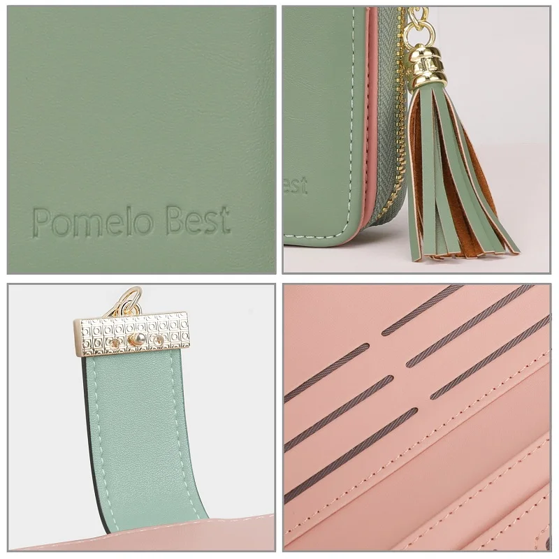 Pomelo Best Wallet Women RFID Blocking Cute Purses for Women 2026 Equipped with Multiple Card Slots And Phone Compartments Purse - Image 5