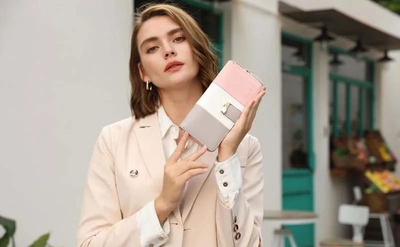 Pomelo Best Wallet Women RFID Blocking Cute Purses for Women 2026 Equipped with Multiple Card Slots And Phone Compartments Purse Pomelo Best Wallet Women RFID Blocking Cute Purses for Women 2026 Equipped with Multiple Card Slots And Phone Compartments Purse