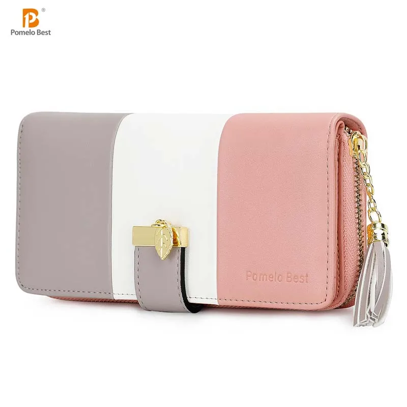 Pomelo Best Wallet Women RFID Blocking Cute Purses for Women 2026 Equipped with Multiple Card Slots And Phone Compartments Purse Pomelo Best Wallet Women RFID Blocking Cute Purses for Women 2026 Equipped with Multiple Card Slots And Phone Compartments Purse