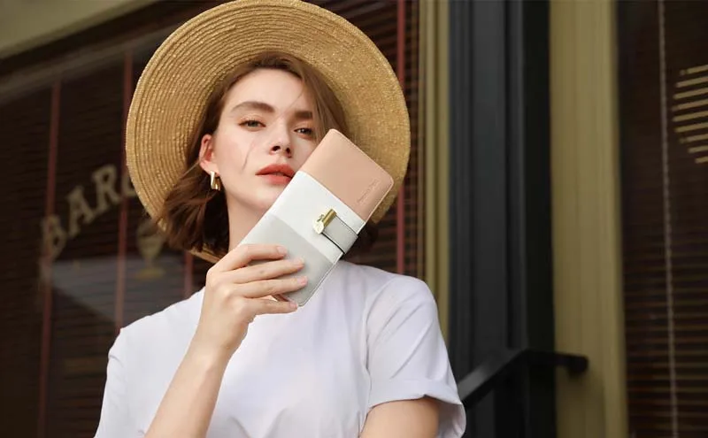 Pomelo Best Wallet Women RFID Blocking Cute Purses for Women 2026 Equipped with Multiple Card Slots And Phone Compartments Purse Pomelo Best Wallet Women RFID Blocking Cute Purses for Women 2026 Equipped with Multiple Card Slots And Phone Compartments Purse