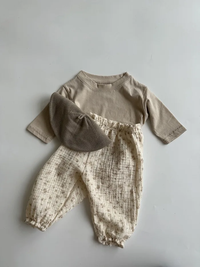 Organic Cotton Baby Pants Newborn Toddlers