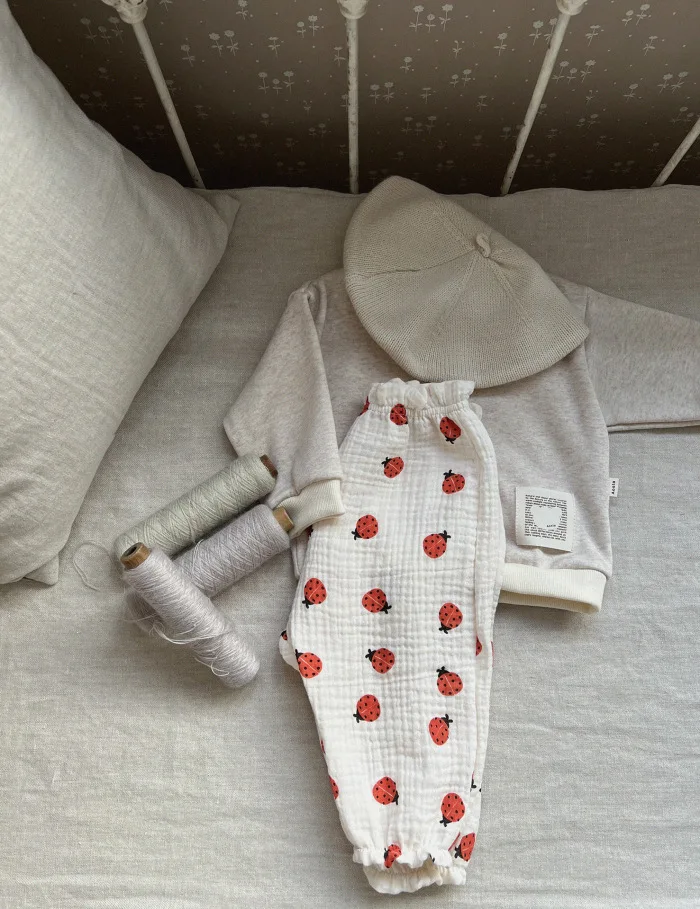 Organic Cotton Baby Pants Newborn Toddlers