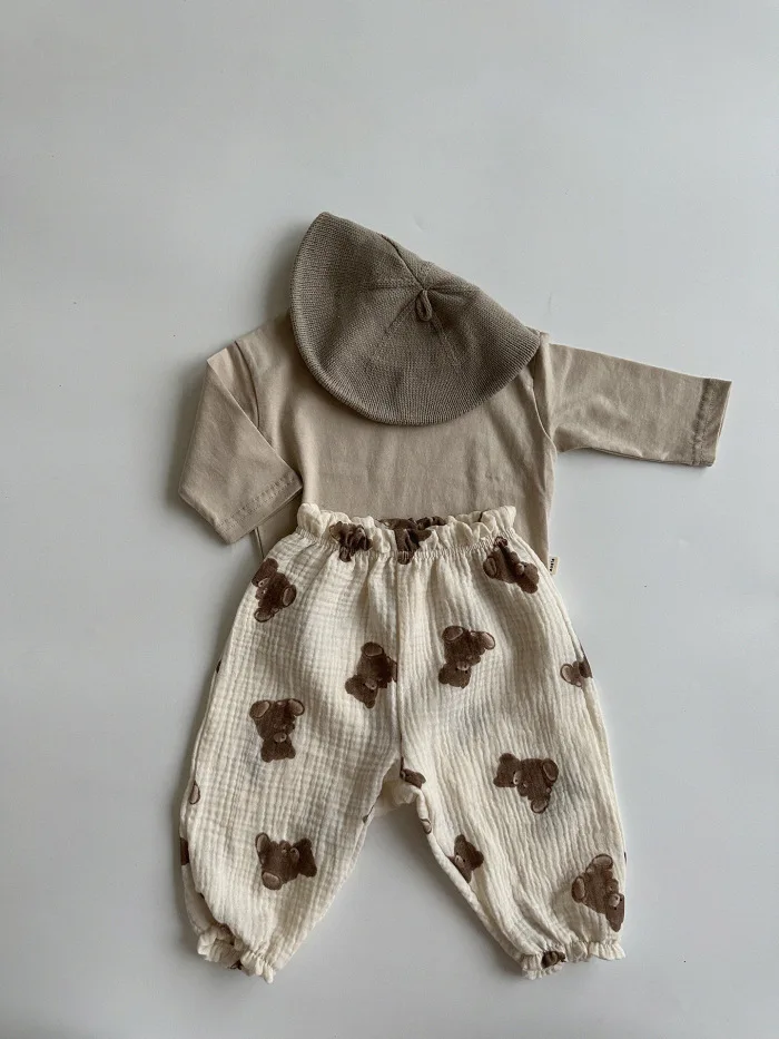 Organic Cotton Baby Pants Newborn Toddlers