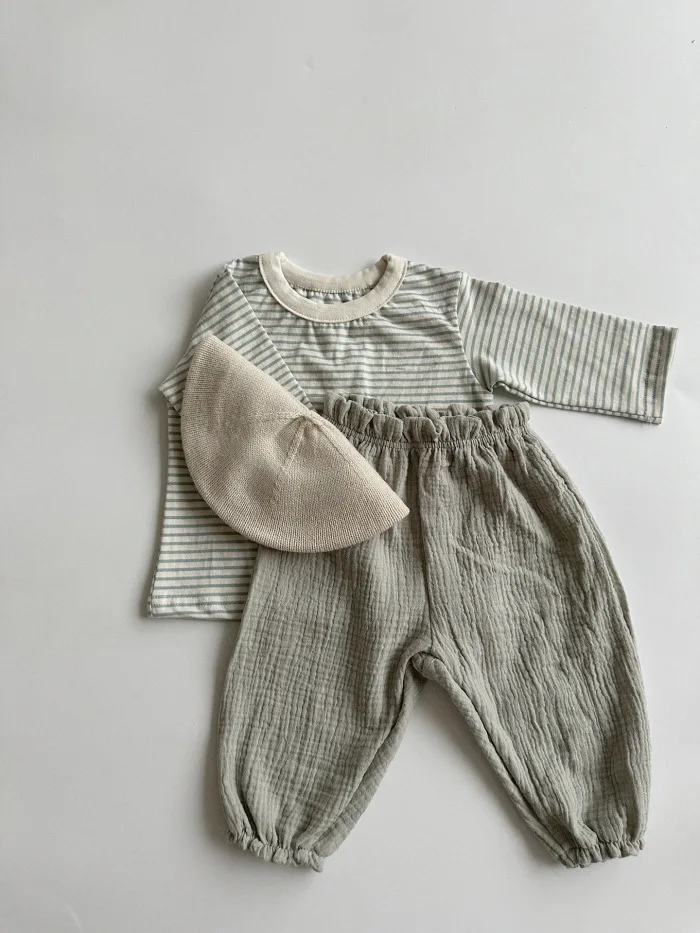Organic Cotton Baby Pants Newborn Toddlers