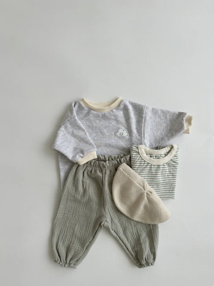 Organic Cotton Baby Pants Newborn Toddlers