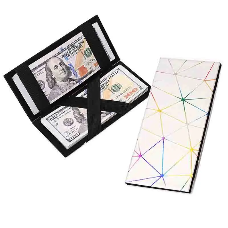 Long Wallet Lightweight PU Leather Purse Change Purse Creative Money Clip For Women's Shopping Gifts Long Wallet Lightweight PU Leather Purse Change Purse Creative Money Clip For Women's Shopping Gifts
