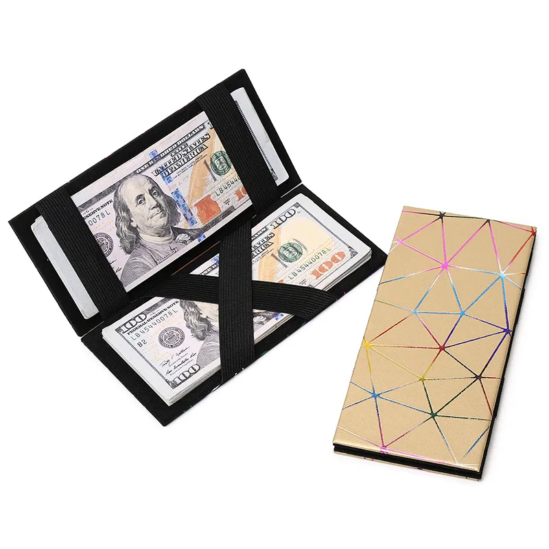 Long Wallet Lightweight PU Leather Purse Change Purse Creative Money Clip For Women's Shopping Gifts - Image 4