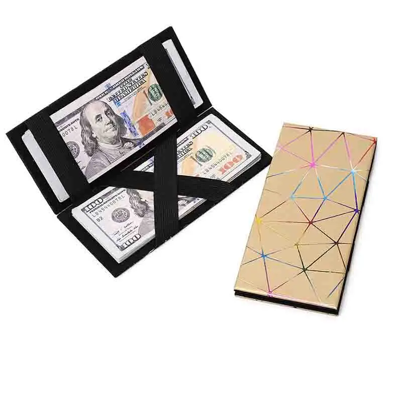 Long Wallet Lightweight PU Leather Purse Change Purse Creative Money Clip For Women's Shopping Gifts Long Wallet Lightweight PU Leather Purse Change Purse Creative Money Clip For Women's Shopping Gifts