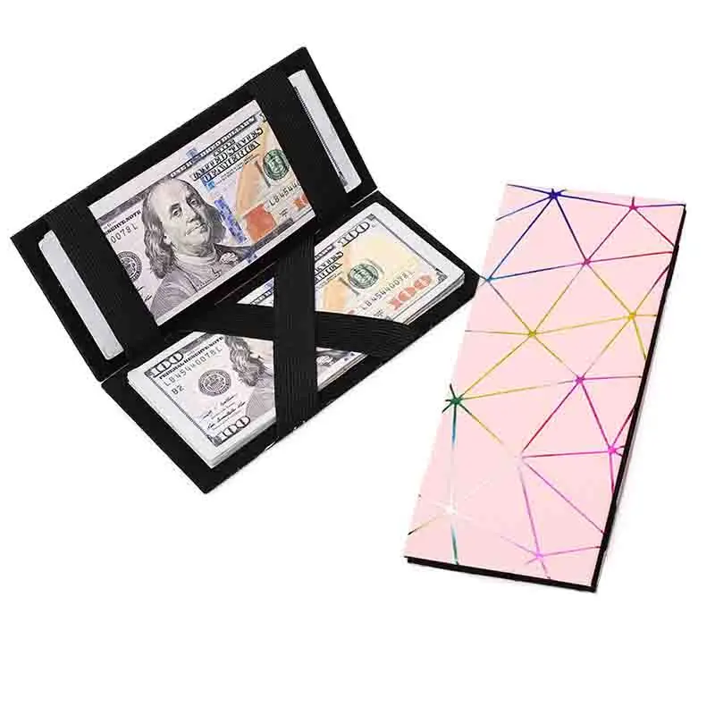 Long Wallet Lightweight PU Leather Purse Change Purse Creative Money Clip For Women's Shopping Gifts Long Wallet Lightweight PU Leather Purse Change Purse Creative Money Clip For Women's Shopping Gifts