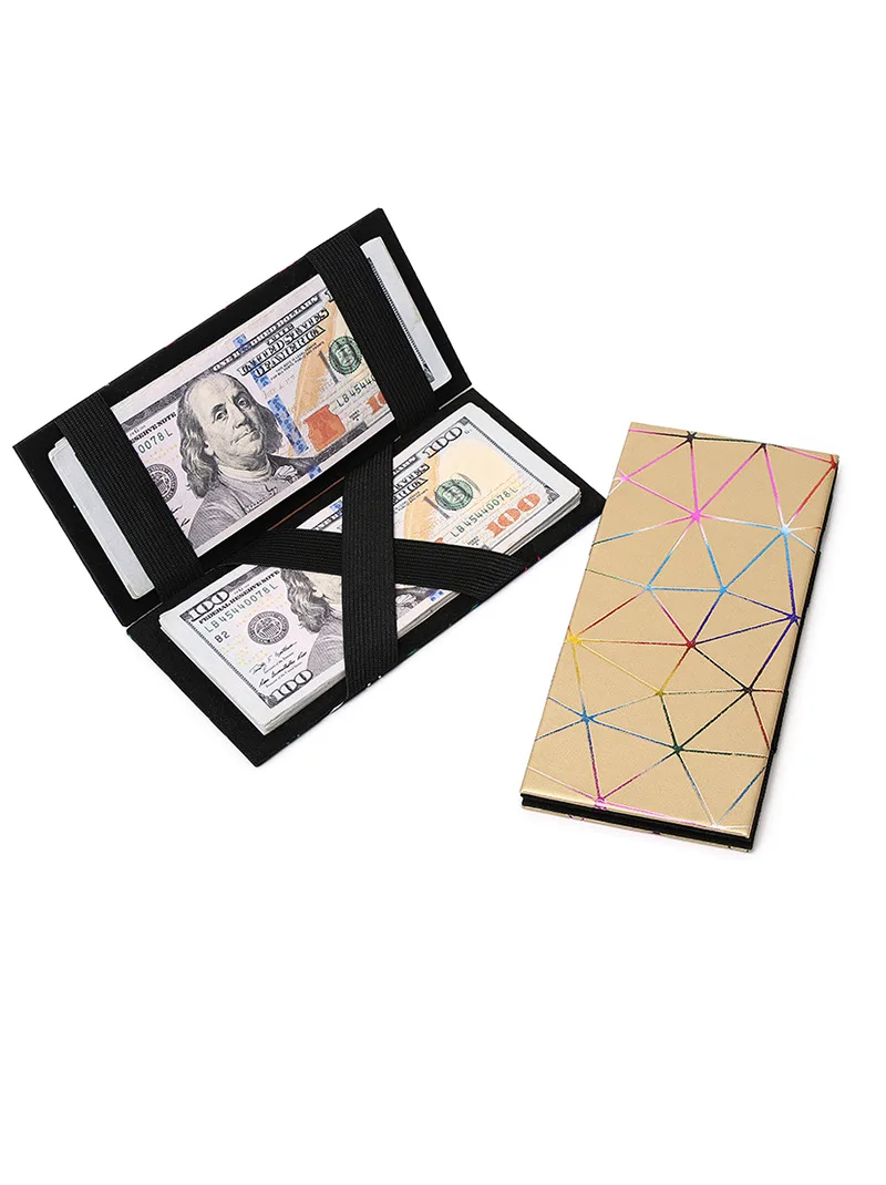 Long Wallet Lightweight PU Leather Purse Change Purse Creative Money Clip For Women's Shopping Gifts Long Wallet Lightweight PU Leather Purse Change Purse Creative Money Clip For Women's Shopping Gifts