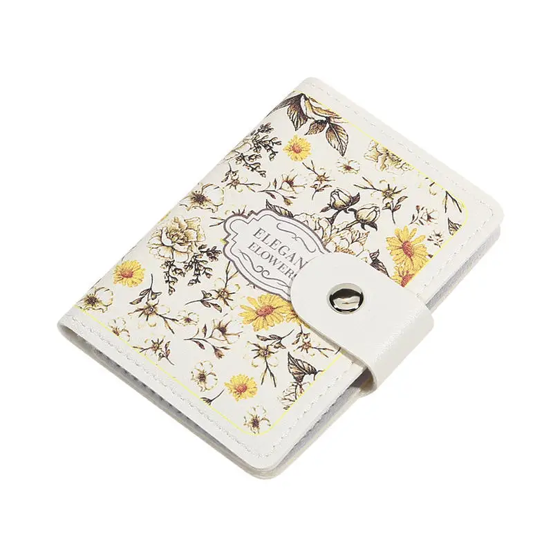 New 20 Card Pockets Women Wallets PU Leather Large Capacity Money Bag Lightweight Waterproof Business Card Case Women New 20 Card Pockets Women Wallets PU Leather Large Capacity Money Bag Lightweight Waterproof Business Card Case Women