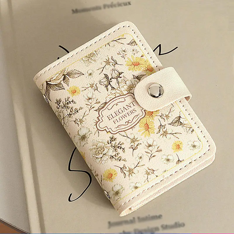 New 20 Card Pockets Women Wallets PU Leather Large Capacity Money Bag Lightweight Waterproof Business Card Case Women New 20 Card Pockets Women Wallets PU Leather Large Capacity Money Bag Lightweight Waterproof Business Card Case Women