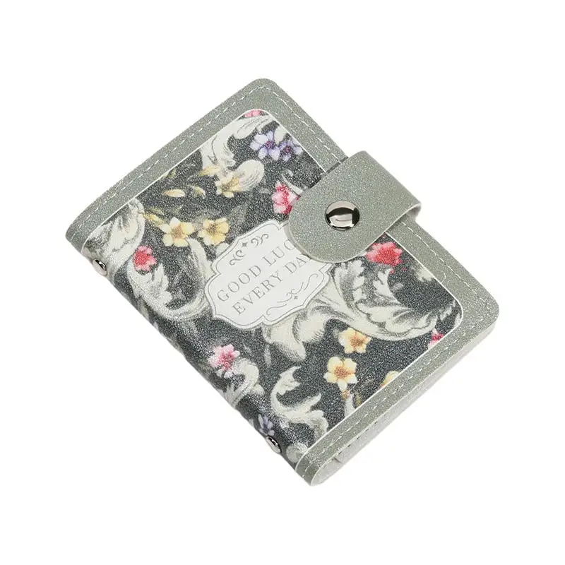 New 20 Card Pockets Women Wallets PU Leather Large Capacity Money Bag Lightweight Waterproof Business Card Case Women New 20 Card Pockets Women Wallets PU Leather Large Capacity Money Bag Lightweight Waterproof Business Card Case Women
