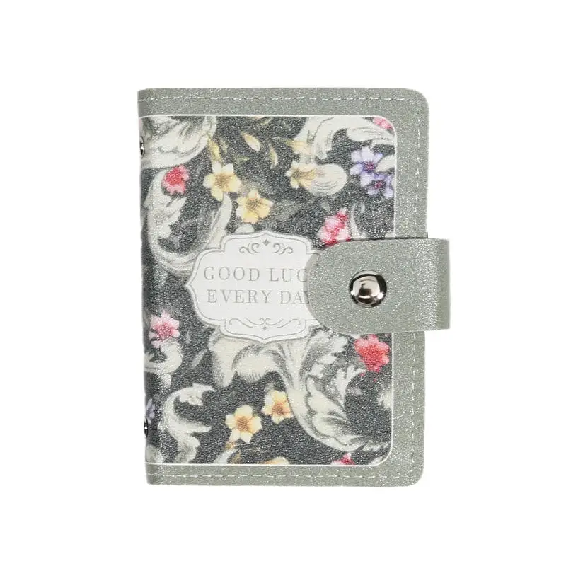 New 20 Card Pockets Women Wallets PU Leather Large Capacity Money Bag Lightweight Waterproof Business Card Case Women New 20 Card Pockets Women Wallets PU Leather Large Capacity Money Bag Lightweight Waterproof Business Card Case Women