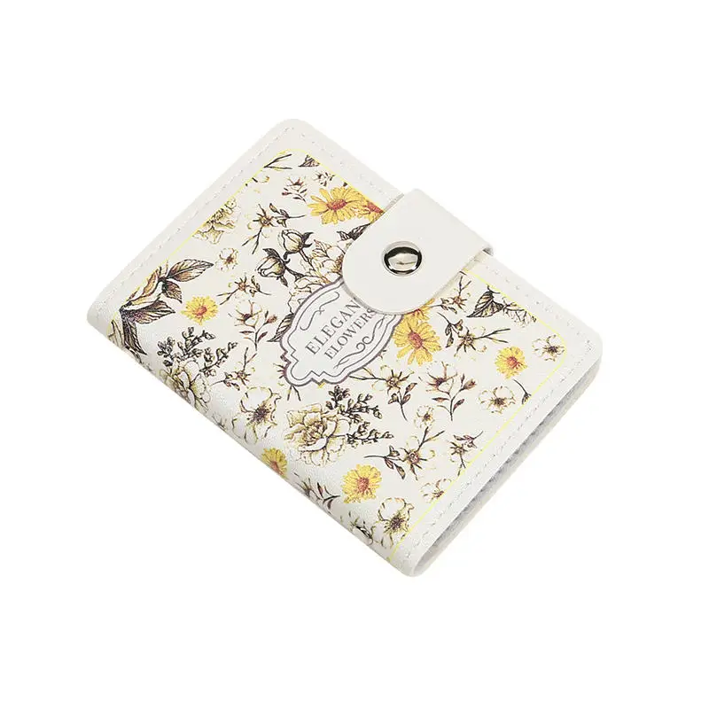 New 20 Card Pockets Women Wallets PU Leather Large Capacity Money Bag Lightweight Waterproof Business Card Case Women New 20 Card Pockets Women Wallets PU Leather Large Capacity Money Bag Lightweight Waterproof Business Card Case Women