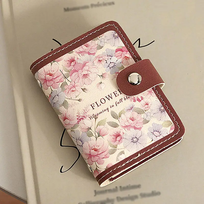 New 20 Card Pockets Women Wallets PU Leather Large Capacity Money Bag Lightweight Waterproof Business Card Case Women New 20 Card Pockets Women Wallets PU Leather Large Capacity Money Bag Lightweight Waterproof Business Card Case Women