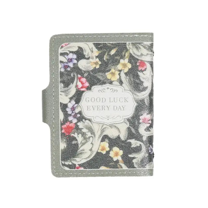 New 20 Card Pockets Women Wallets PU Leather Large Capacity Money Bag Lightweight Waterproof Business Card Case Women New 20 Card Pockets Women Wallets PU Leather Large Capacity Money Bag Lightweight Waterproof Business Card Case Women