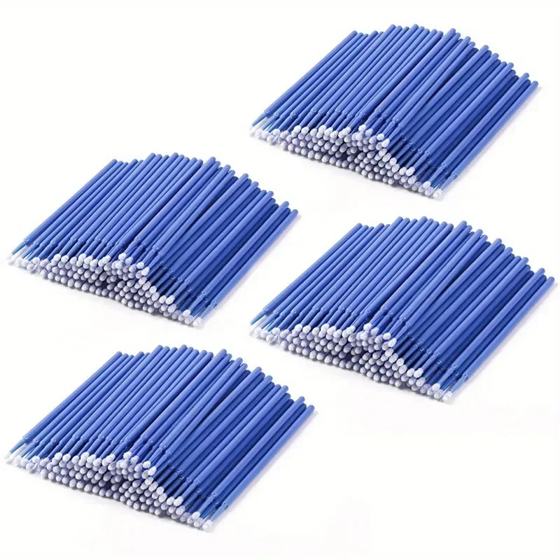 100Pcs/ Micro Cotton Swabs For Eyelash Extension, Nail Art, Makeup, Wireless Earphones - Image 6