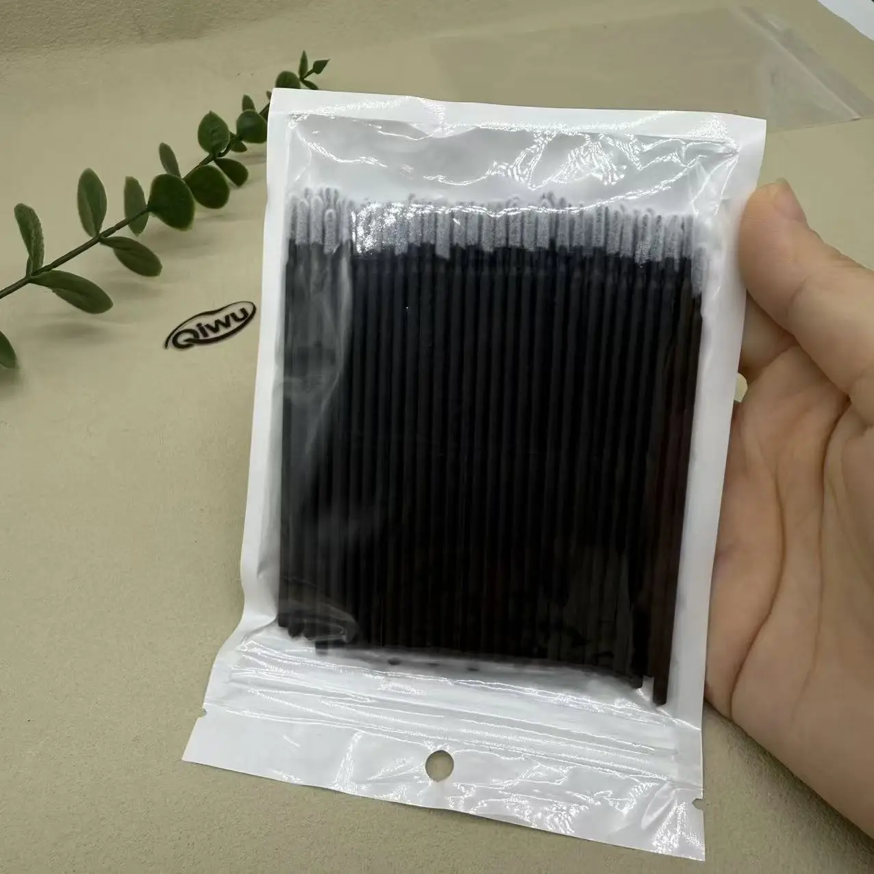 100Pcs/ Micro Cotton Swabs For Eyelash Extension, Nail Art, Makeup, Wireless Earphones - Image 4