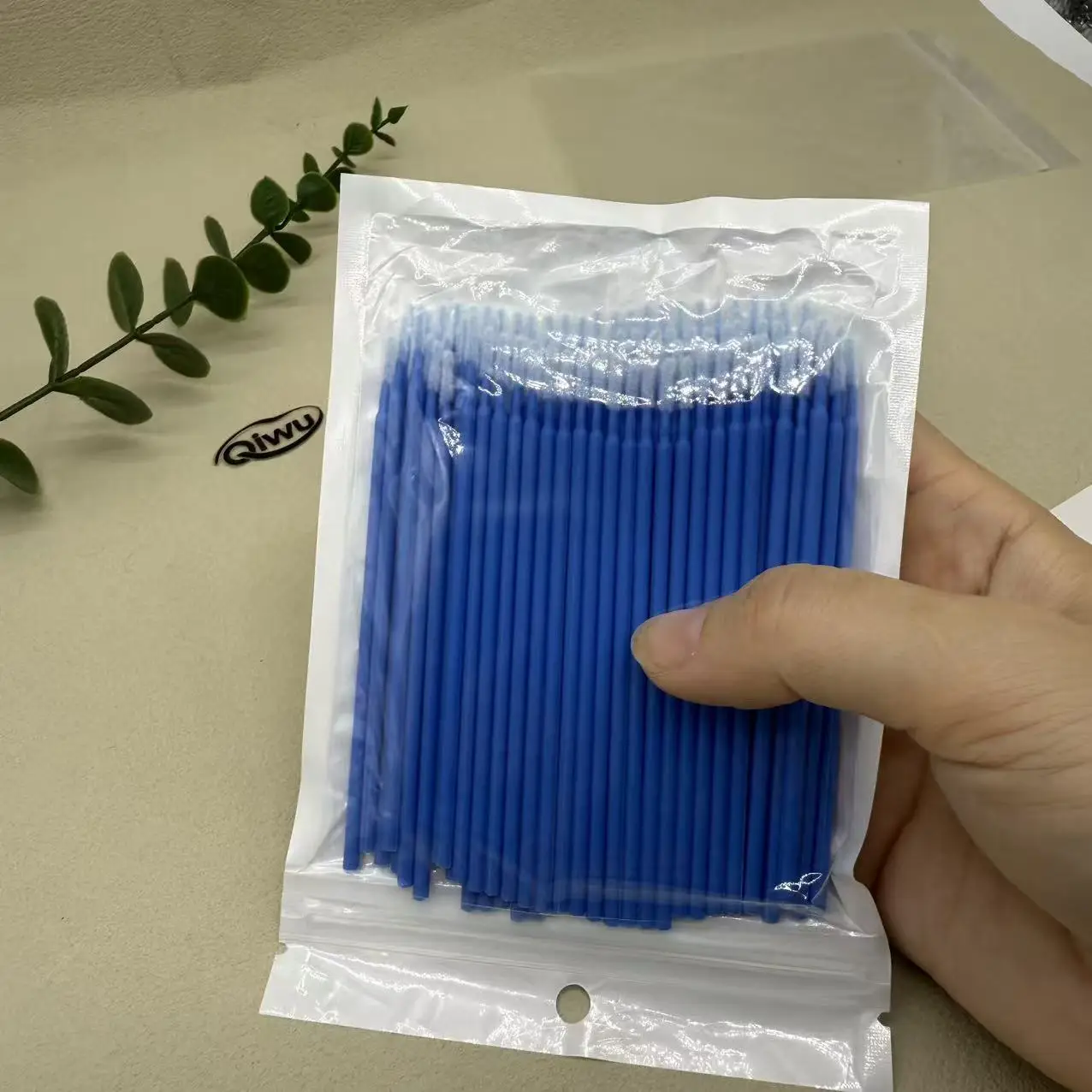 100Pcs/ Micro Cotton Swabs For Eyelash Extension, Nail Art, Makeup, Wireless Earphones - Image 3