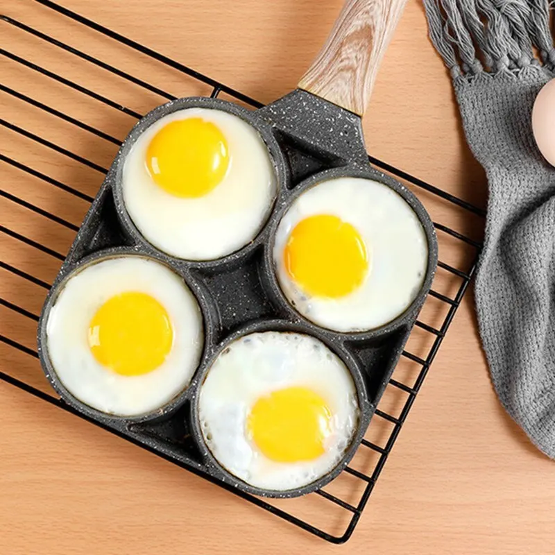 2/4-Hole Frying Pan Omelet / Pancake / Breakfast Maker