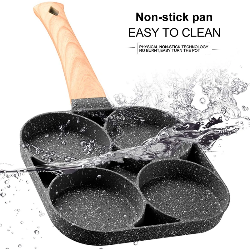 2/4-Hole Frying Pan Omelet / Pancake / Breakfast Maker