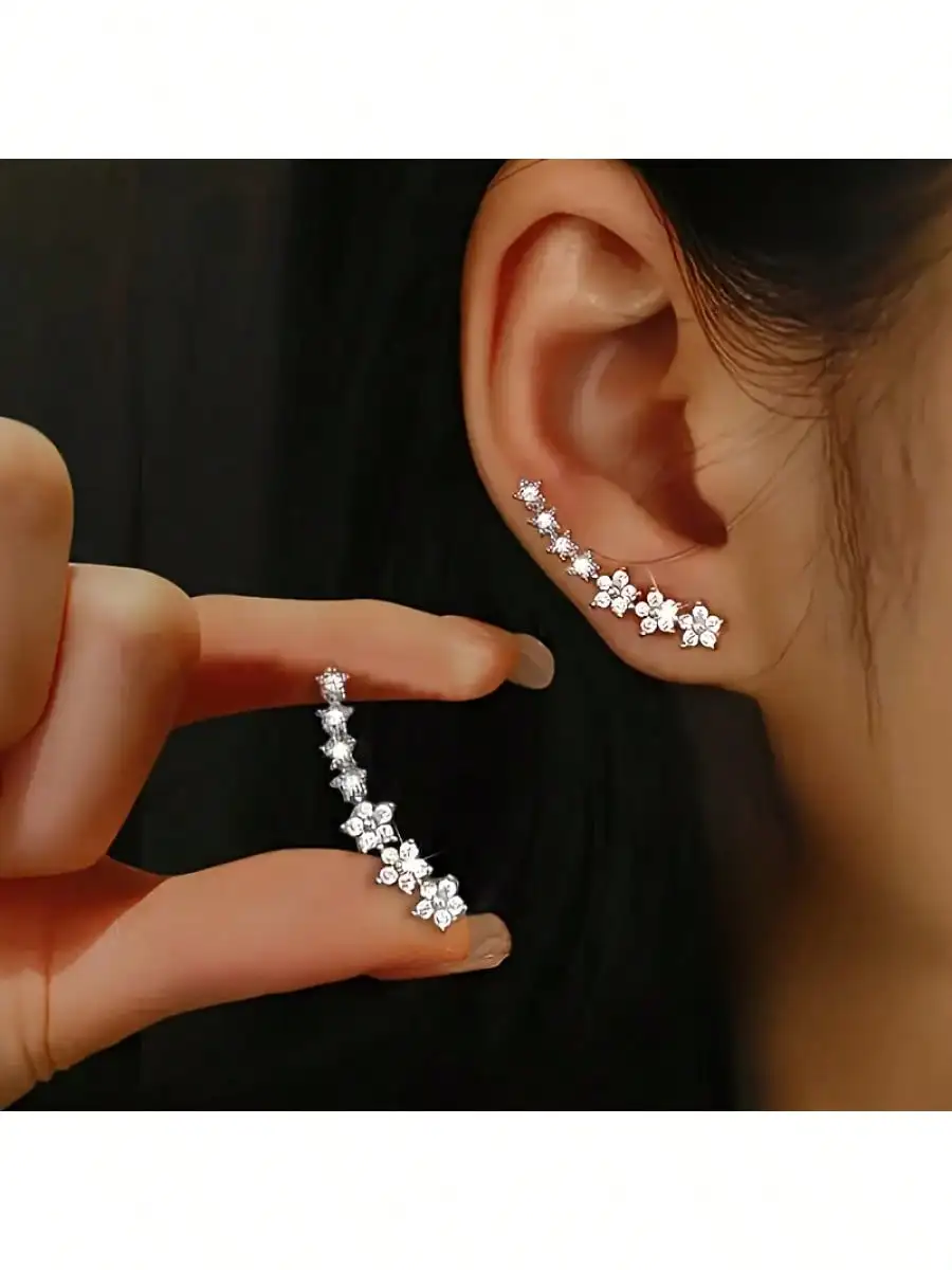 Cute, Stylish, Delicate And Sophisticated Floral Earrings For Everyday Wear In All Seasons, Perfect As A Gift!