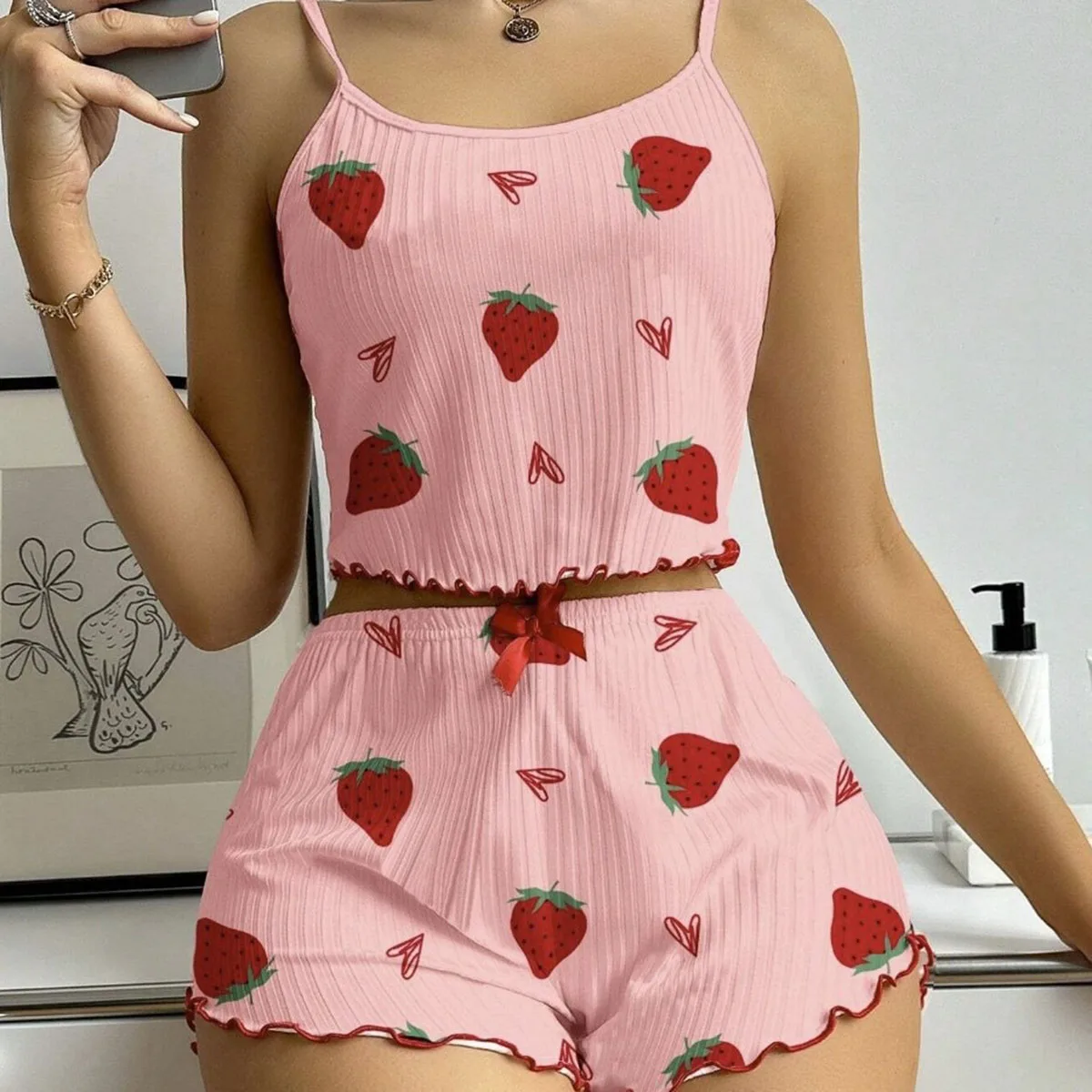 Women's Pajama Sleepwear Shorts