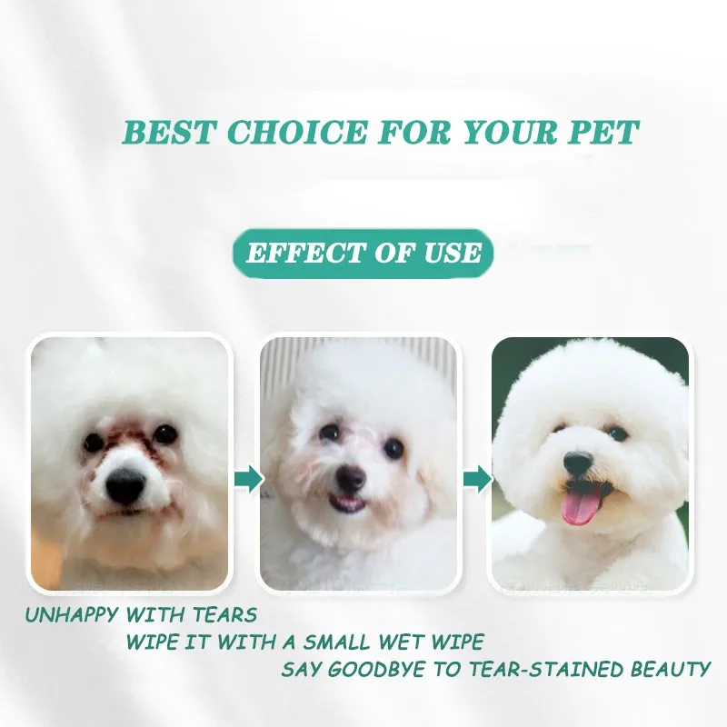 Pet Eye Wipes Cats And Dogs / 130 Wipes