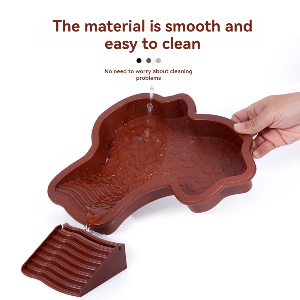 Reptile Feeding / Bathing Water Bowl for Snake, Turtle, Bearded Dragon, Lizard