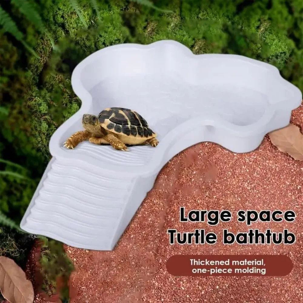 Reptile Feeding / Bathing Water Bowl for Snake, Turtle, Bearded Dragon, Lizard