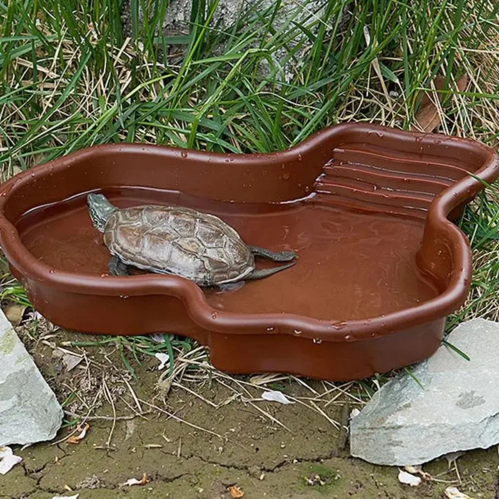 Reptile Feeding / Bathing Water Bowl for Snake, Turtle, Bearded Dragon, Lizard