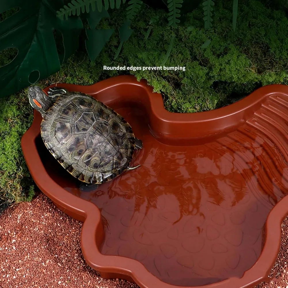 Reptile Feeding / Bathing Water Bowl for Snake, Turtle, Bearded Dragon, Lizard