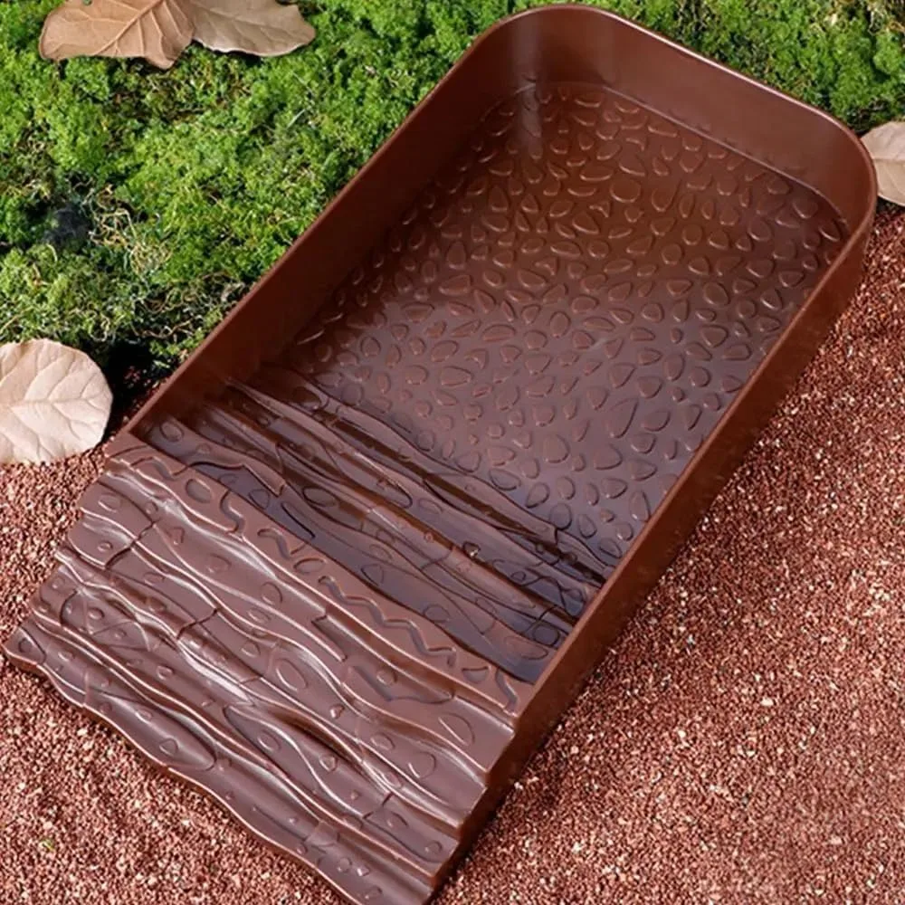 Reptile Feeding / Bathing Water Bowl for Snake, Turtle, Bearded Dragon, Lizard