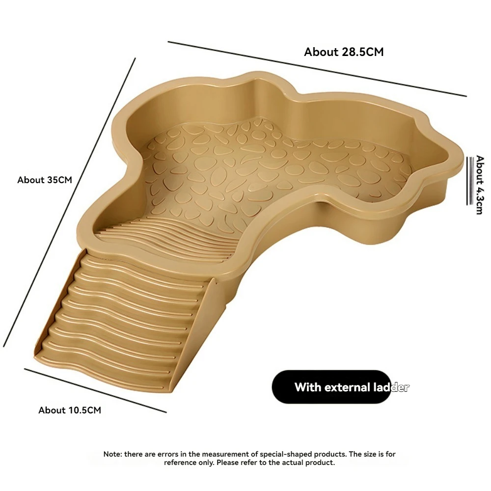 Reptile Feeding / Bathing Water Bowl for Snake, Turtle, Bearded Dragon, Lizard