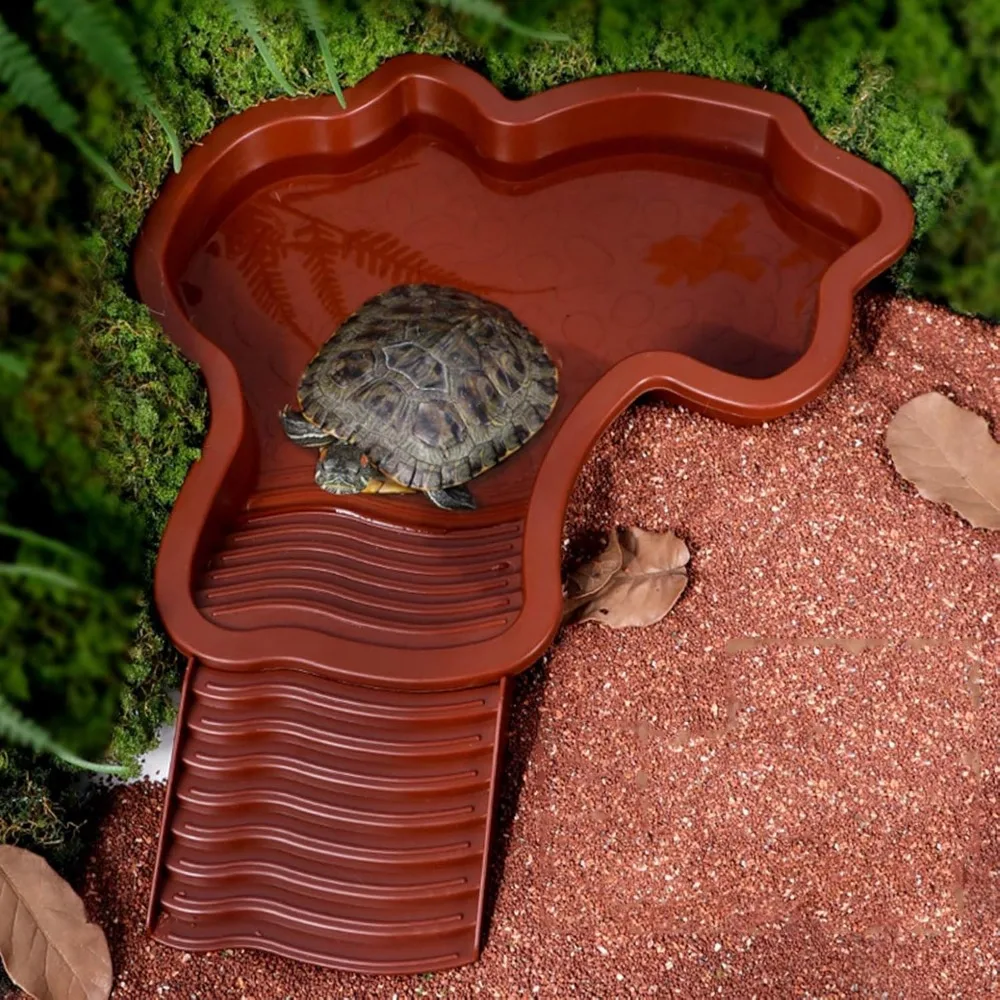 Reptile Feeding / Bathing Water Bowl for Snake, Turtle, Bearded Dragon, Lizard