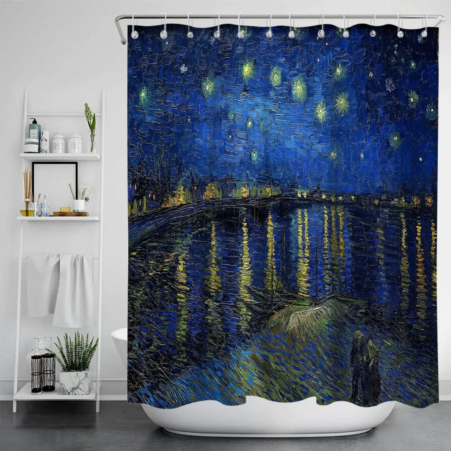 Van Gogh Painting Shower Curtain