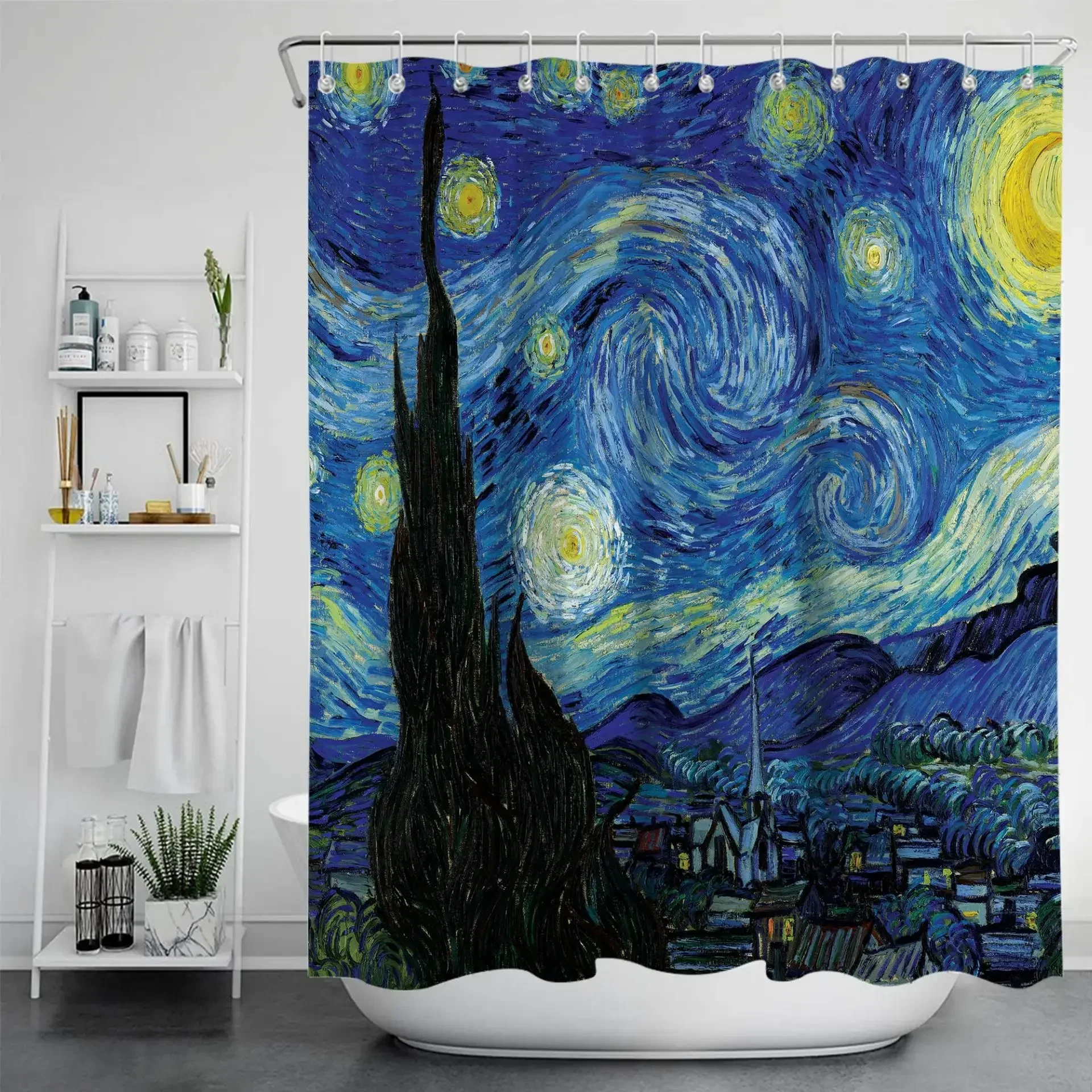 Van Gogh Painting Shower Curtain