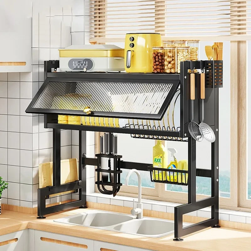 Multifunctional Kitchen Storage Dish Drying Rack