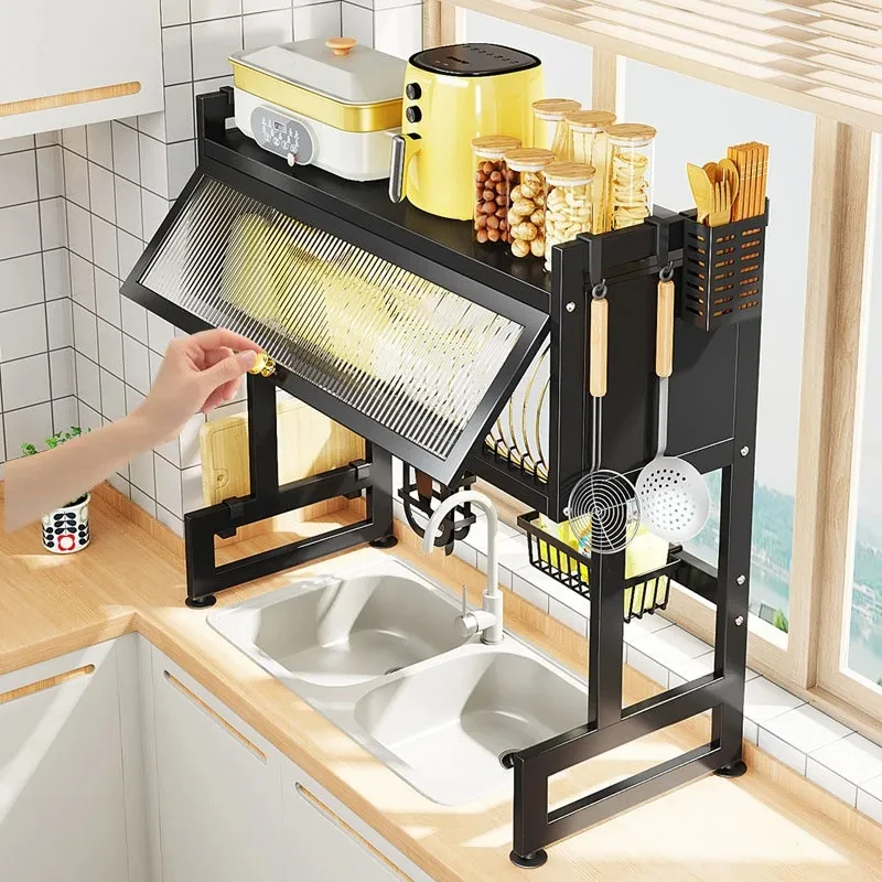 Multifunctional Kitchen Storage Dish Drying Rack