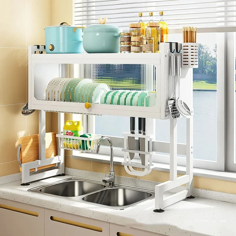 Multifunctional Kitchen Storage Dish Drying Rack